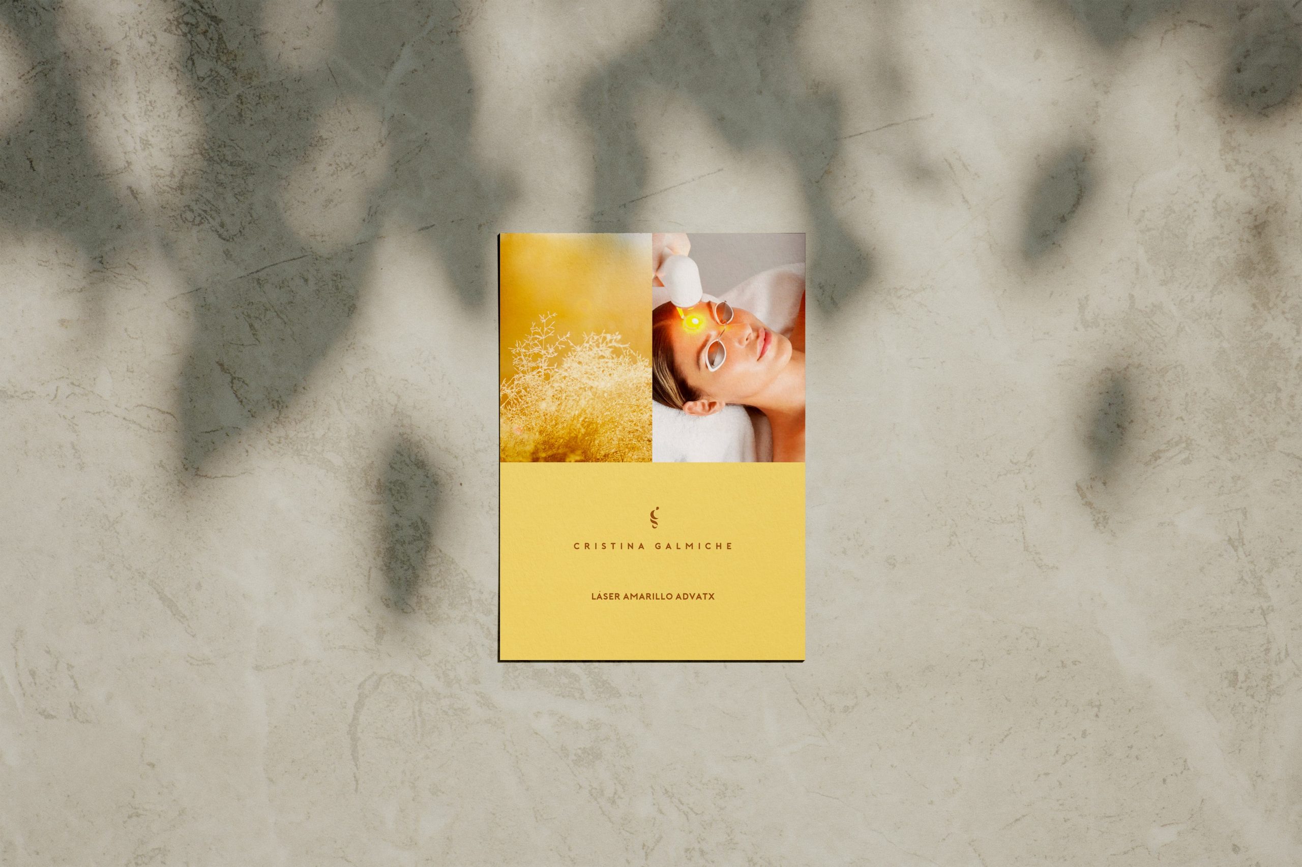 Mockup Láser Amarillo Cristina Galmiche