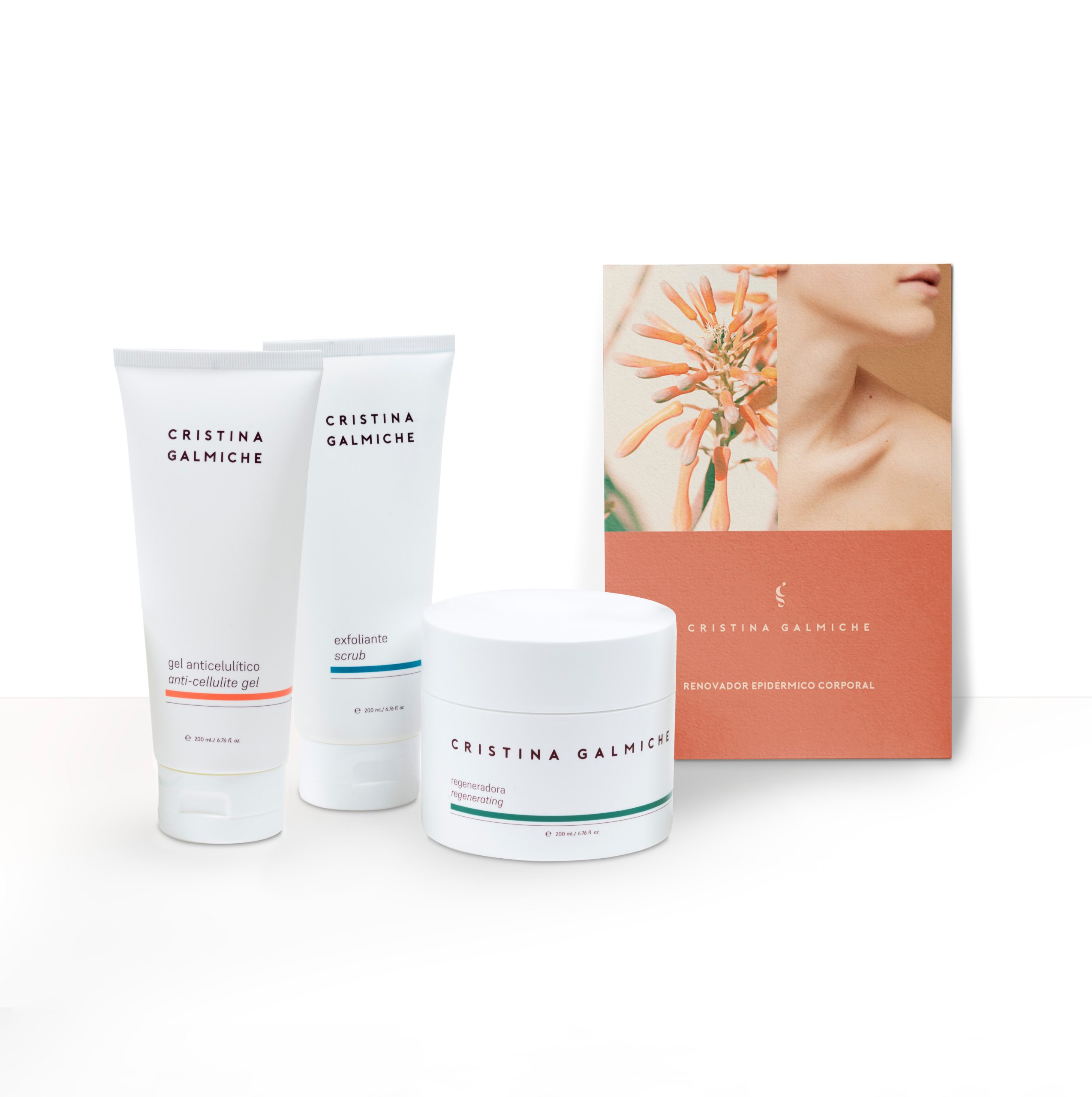 Anticelulítico, exfoliante, regeneradora CG