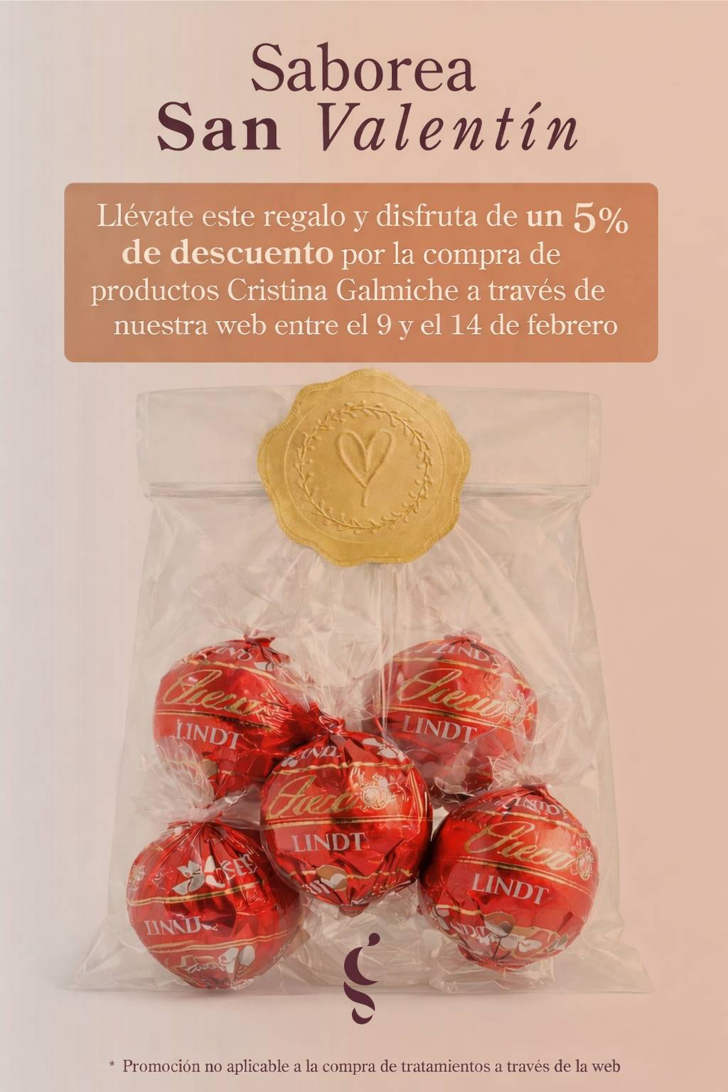 Promoción San Valentín Cristina Galmiche